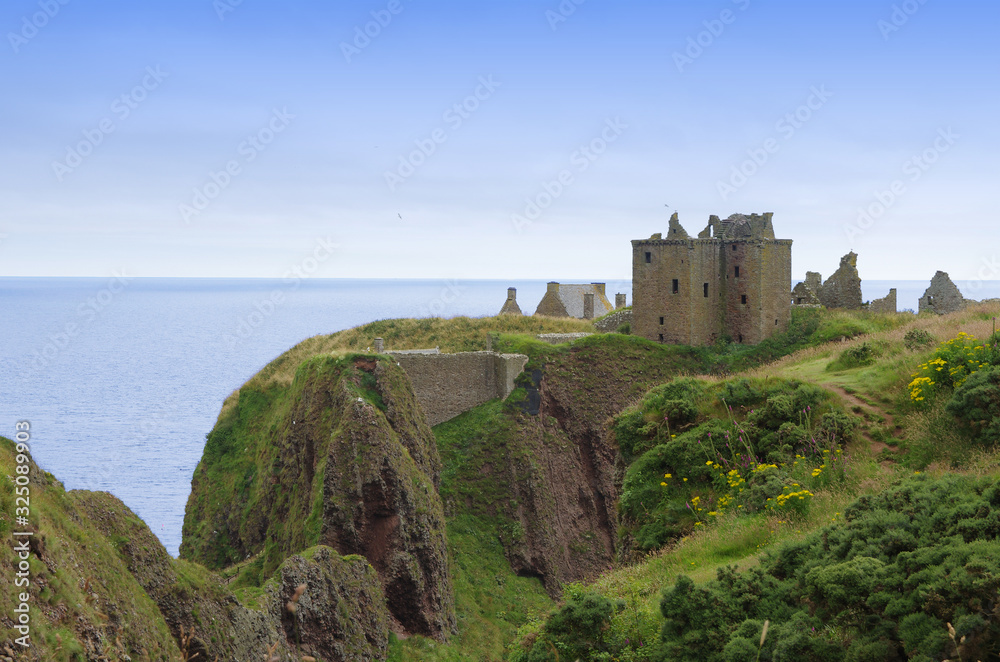 Dunnottar Castle in Sthonehaven Scottland UK Dunnottar Castle in Sthonehaven Scottland UK