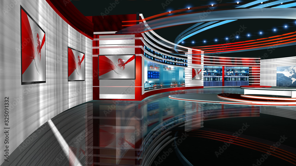 Virtual set studio for green footage Realize your vision for a ...