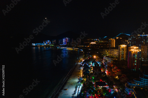 Night resort city