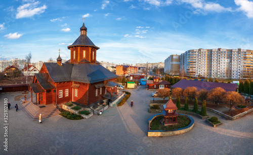  wooden orthodox church, Minsk, Belarus