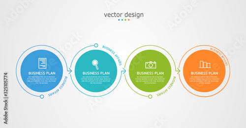 vector illustration Can be used for process, presentations, layout, banner,info graph 