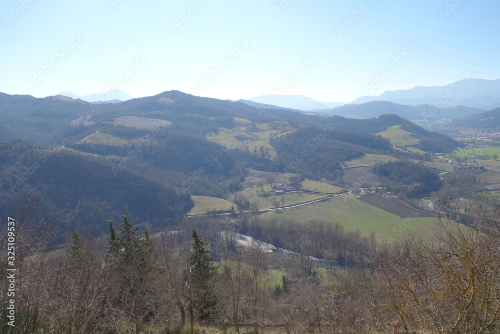 Naklejka premium Gola del Furlo