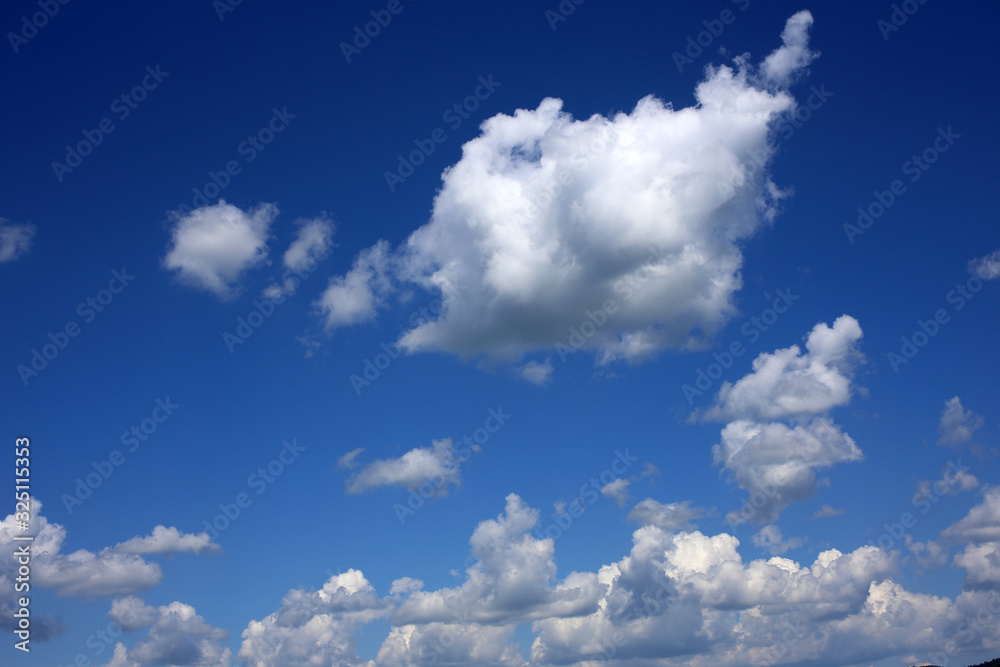 Cirrus clouds background Cirrus clouds background