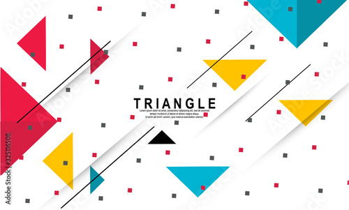 Triangle Background Elegant