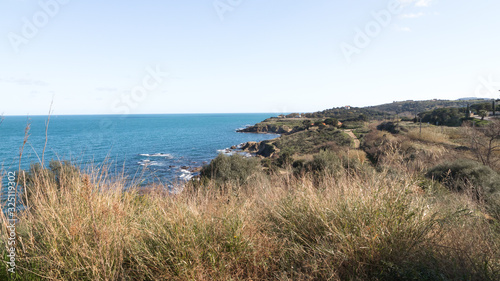 Sentier littoral entre le Racou et Collioure photo