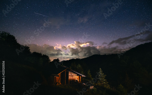 sunset in the mountains © IoanBalasanu