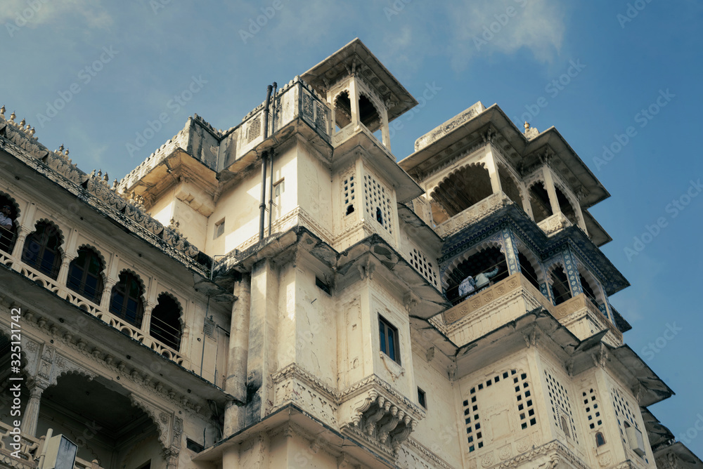 Incredible architecture in Udaipur Rajasthan India