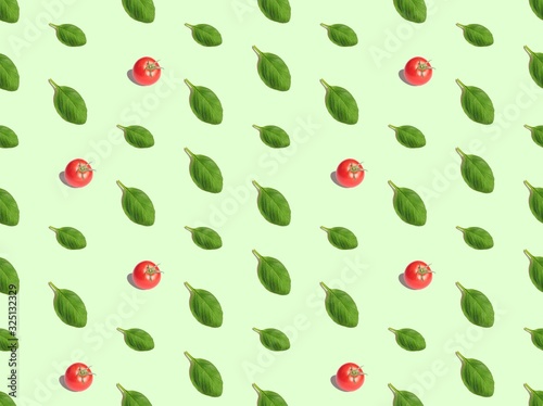 Seamless bright spring pattern with freshness and wallpaper pattern.