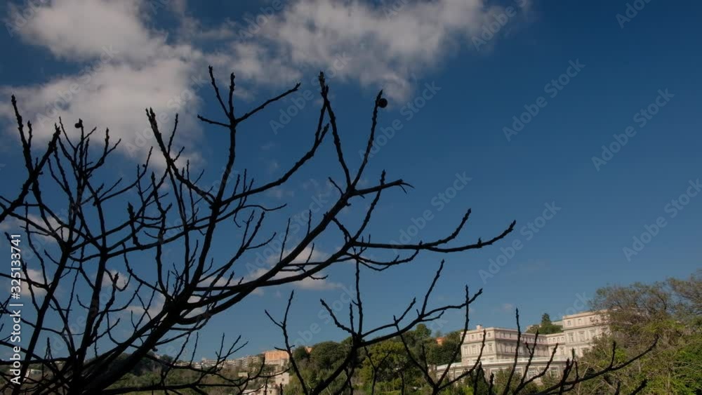 Nápoles. Nuebes en el Capodimonte. Campania, Italia, Europa. Nápoles. Nuebes en el Capodimonte. Campania, Italia, Europa.