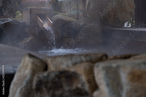 foot spa onsen. A japanese healthy style