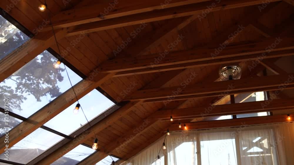 lighting lamps on the ceiling of the room at the top lighting lamps on the ceiling of the room at the top