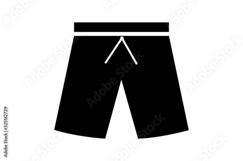 short pant icon vector illustration