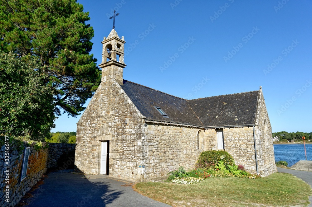 Chapelle de Saint-Philibert, Morbihan, Bretagne, France
