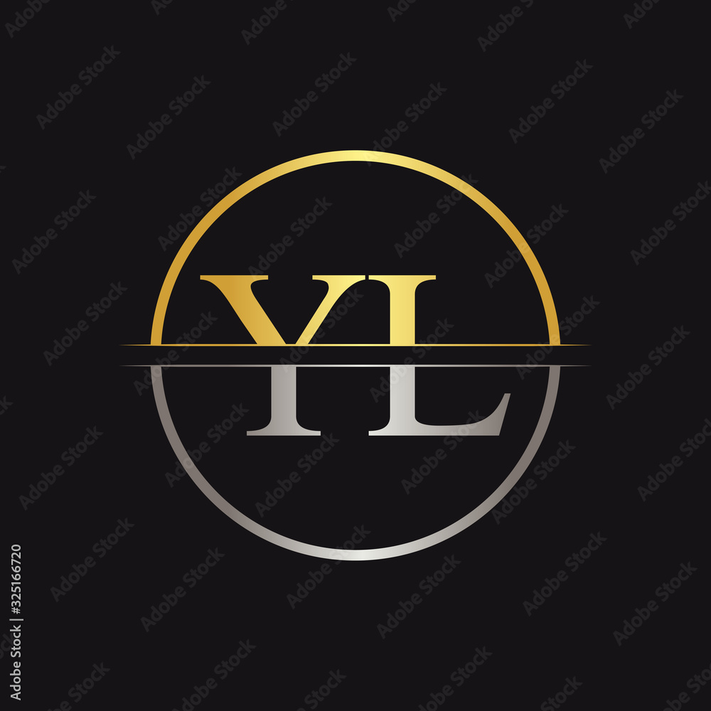 Initial YL Logo Design Vector Template. Creative Letter YL Business Logo Vector Illustration