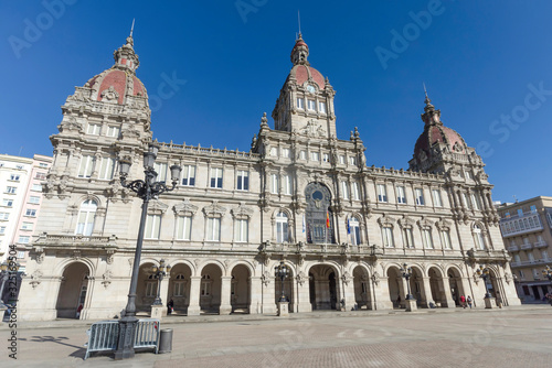 Town hall of A Coruña © Elizabeth Fernandez 