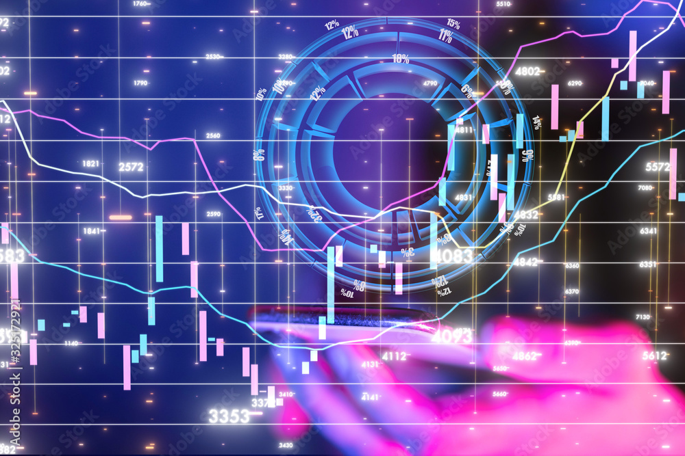bullish Diagram - Graph Stock Trading bullish Diagram - Graph Stock Trading