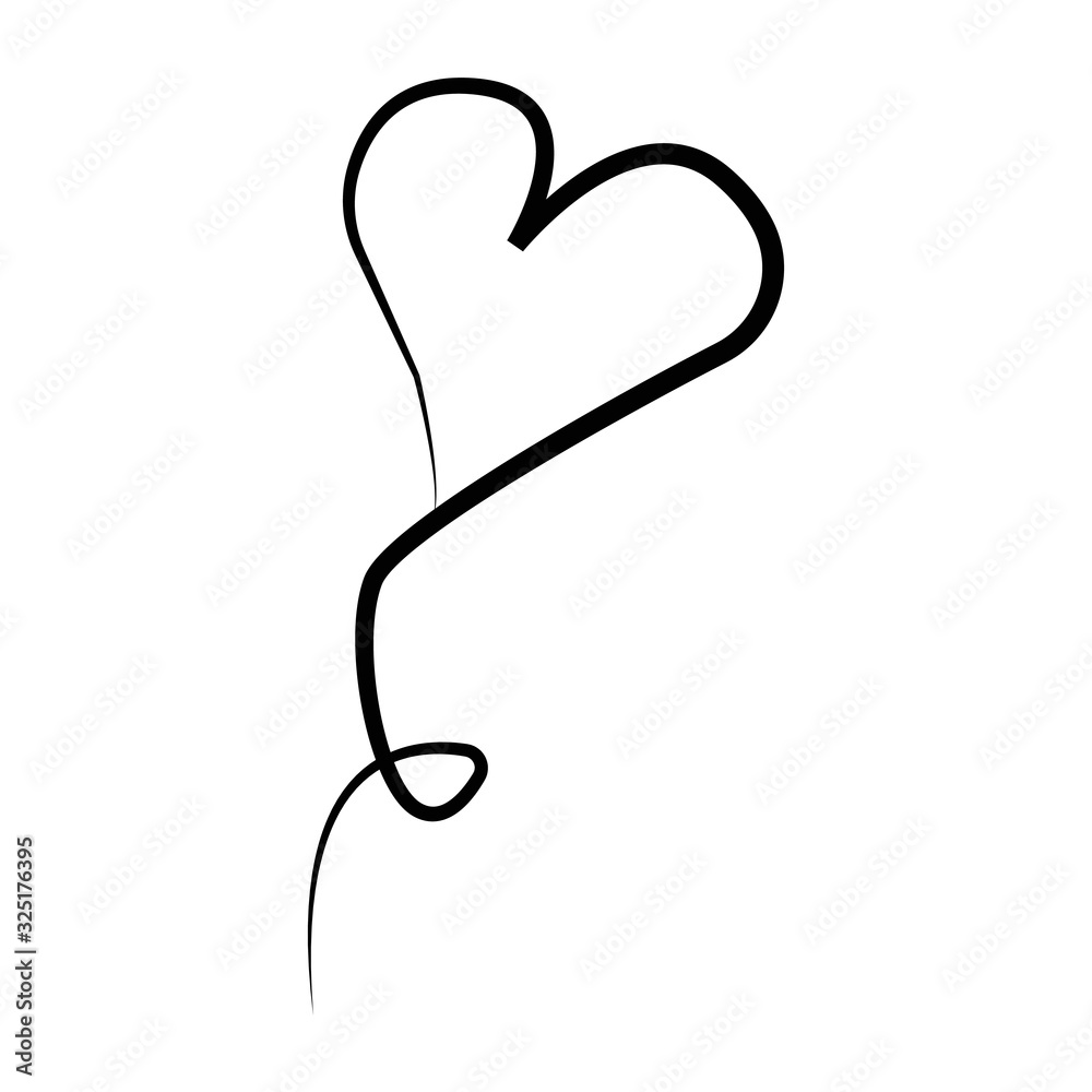 outline hand drawn heart icon.Vector heart collection. Illustration for your graphic design. outline hand drawn heart icon.Vector heart collection. Illustration for your graphic design.