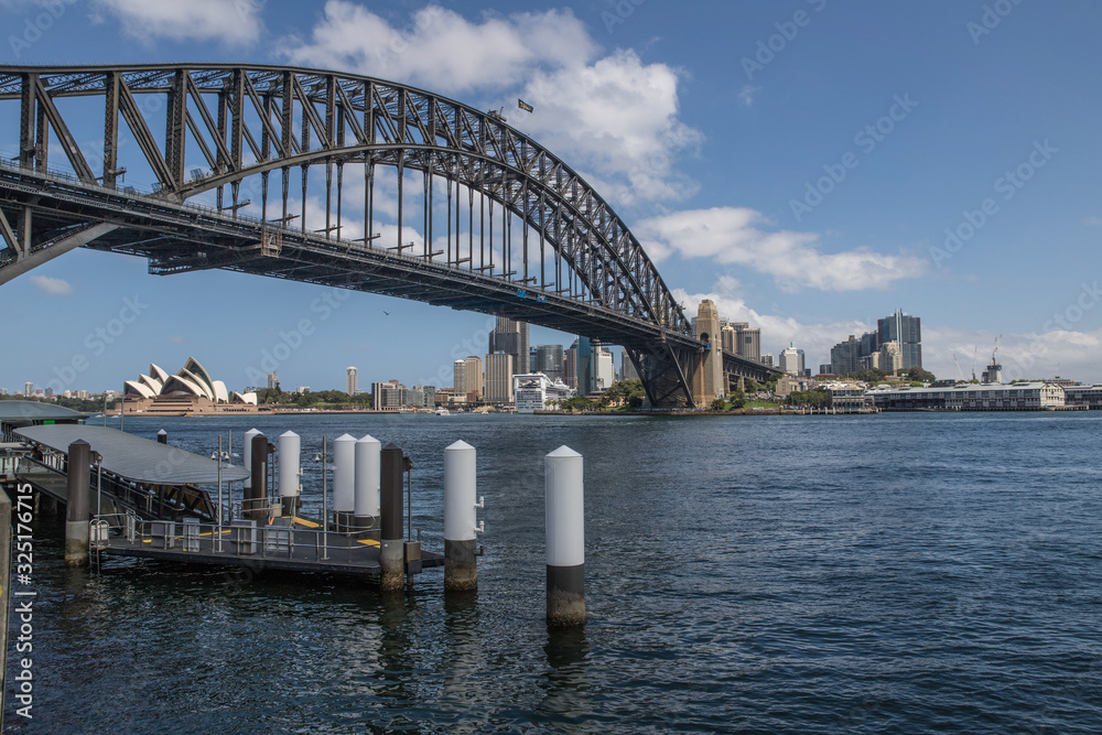 Fototapeta premium sydney harbour bridge w australii