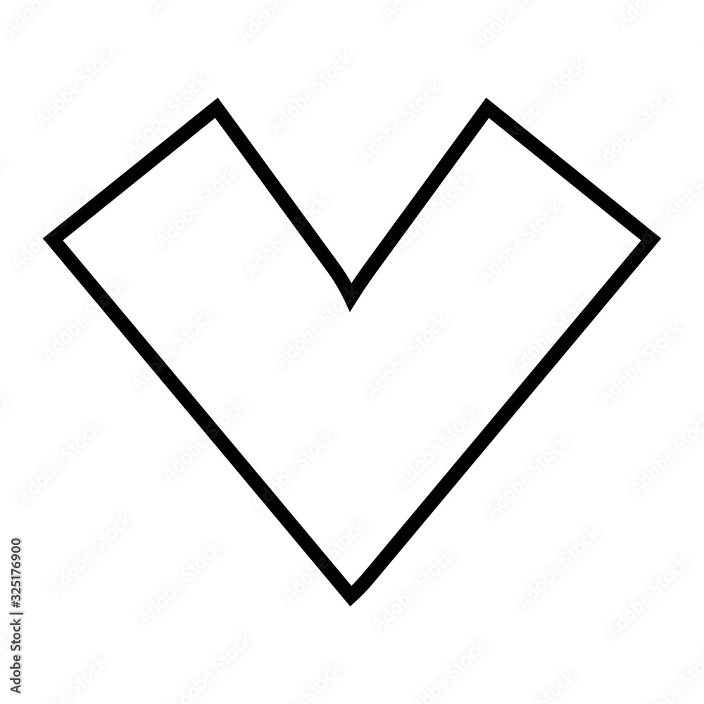 outline hand drawn heart icon.Vector heart collection. Illustration for your graphic design. outline hand drawn heart icon.Vector heart collection. Illustration for your graphic design.