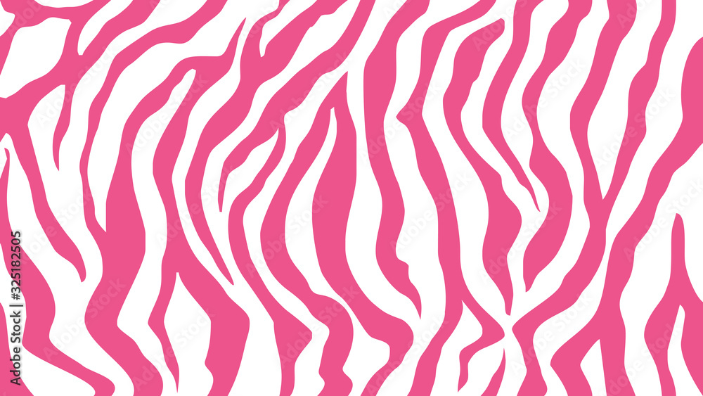 Print pattern texture tiger zebra white pink stripe repeated seamless jungle safari Print pattern texture tiger zebra white pink stripe repeated seamless jungle safari