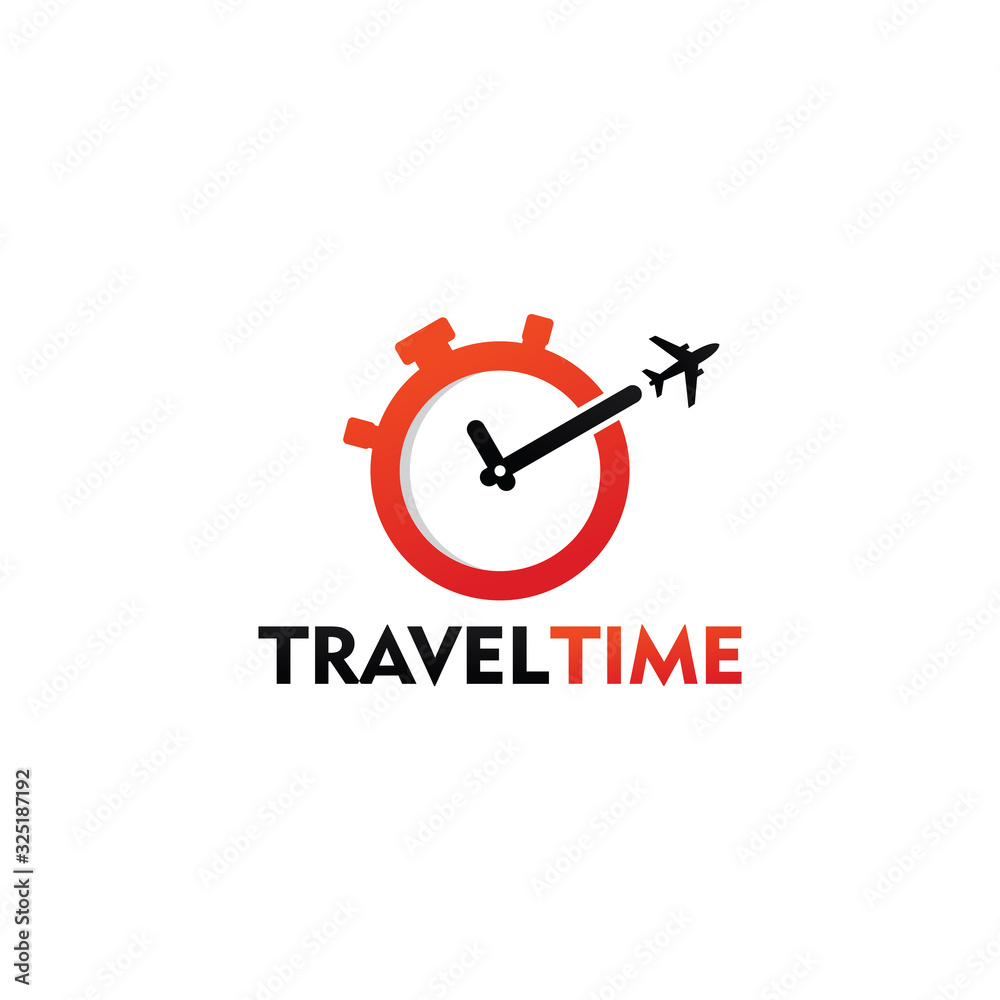 Travel Time Logo Template Design Travel Time Logo Template Design
