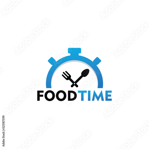 Food Time Logo Template Design