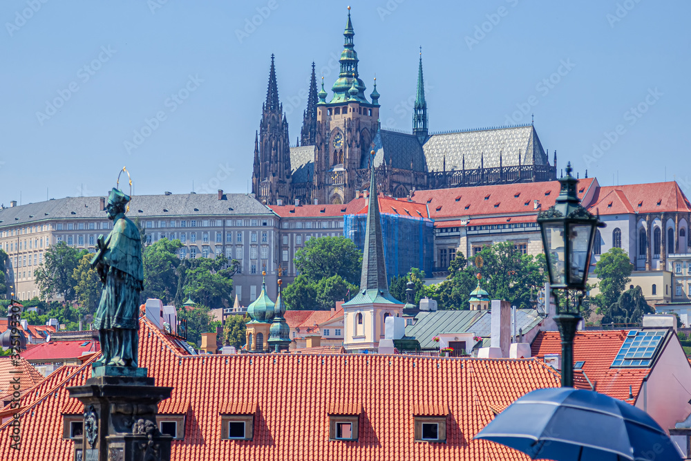 Obraz premium Medieval architecture in European cities