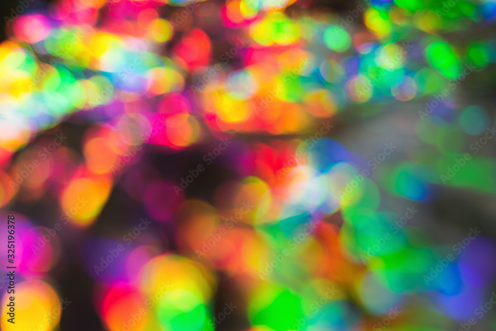 Delicate glitter bokeh rainbow background. Creative and moody color of the picture. Delicate glitter bokeh rainbow background. Creative and moody color of the picture.