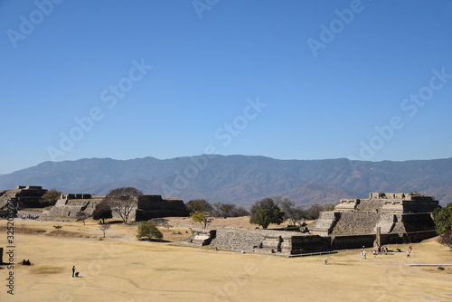 Site archéologique zapotèque de Monte Alban, Mexique
