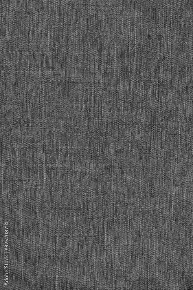 fabric texture background close up, detailed neutral gray color woven linen backdrop, furniture cloth textile material, modern cotton clothing weave pattern