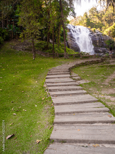Wallpaper Mural Old stone staircase, walkway steps on the mountain Torontodigital.ca
