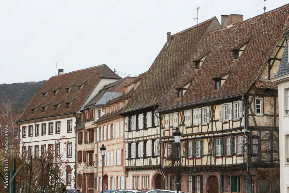 Fototapeta premium Wissembourg. Weissenburg. Elsass.