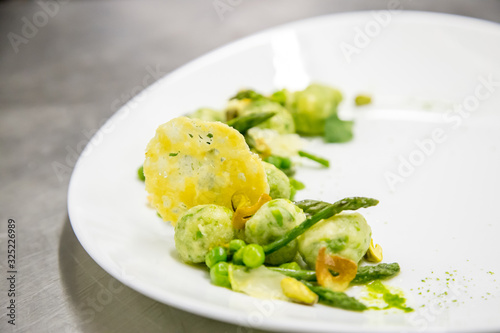 salad with mushrooms and cheese