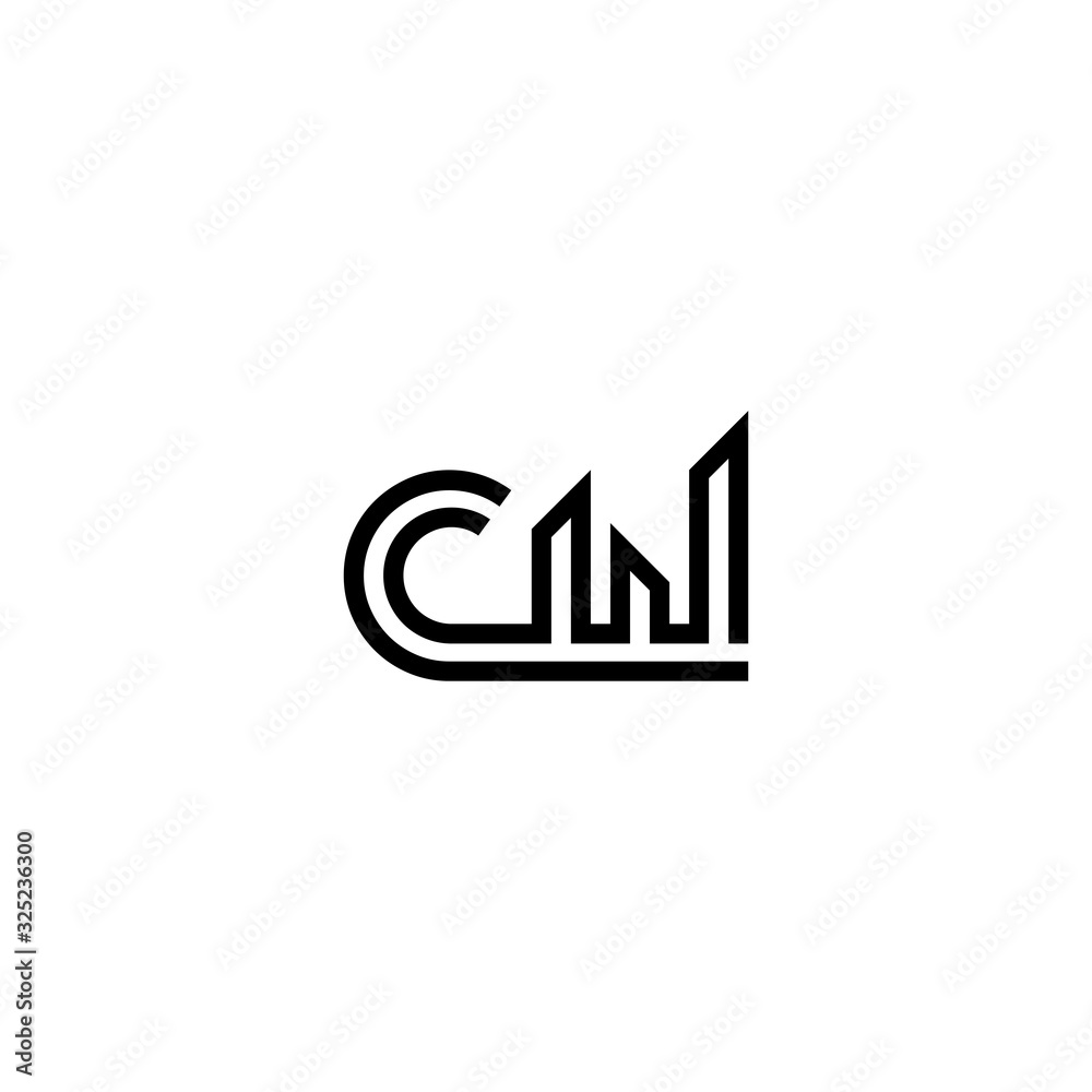 initial letter CW logo vector initial letter CW logo vector