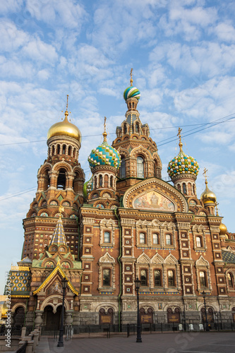 Church of the Savior on Spilled Blood in St. Petersburg, Russia © vladimir kondrachov