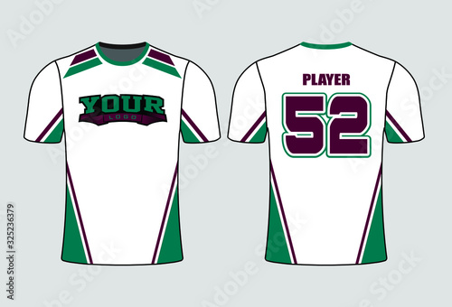 White background body with stripe of teal maroon decent simple looking elegant design shirt