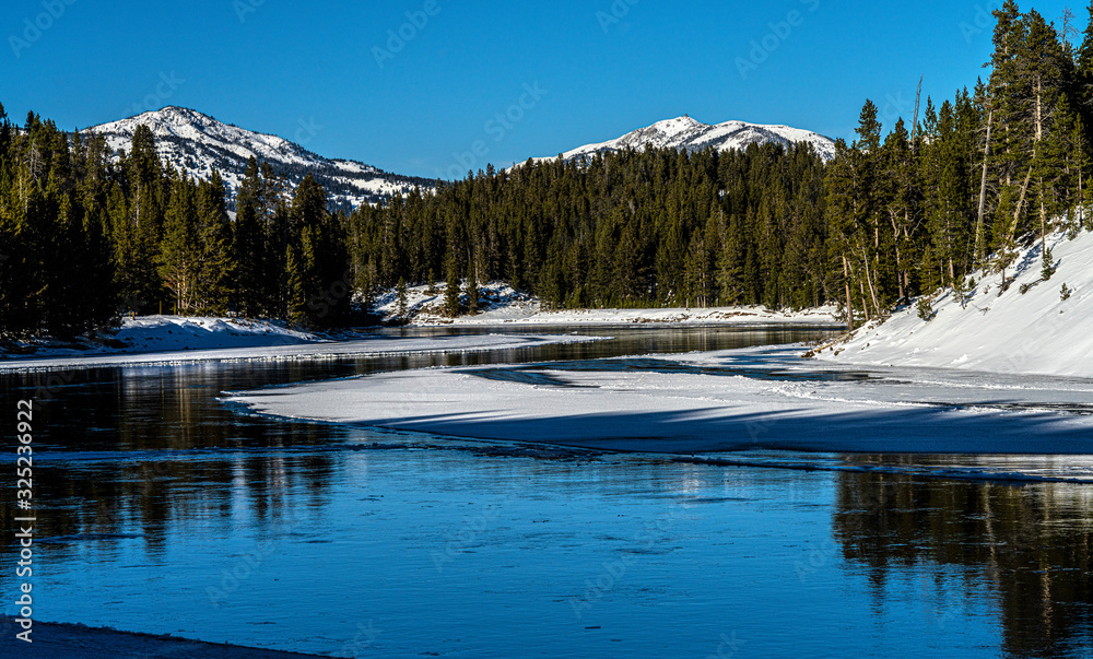 YELLOWSTONE RIVER LANDSCAPES