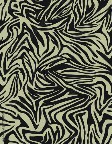 Zebra pattern design. Animal print vector illustration background. Wildlife fur skin design illustration. For web, home decor, fashion, surface, graph