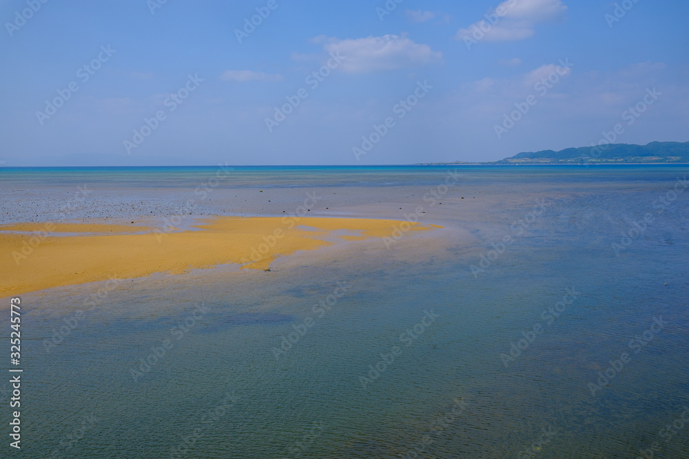 Obraz premium Spectacular seaview in Ishigakijima, Okinawa, Japan