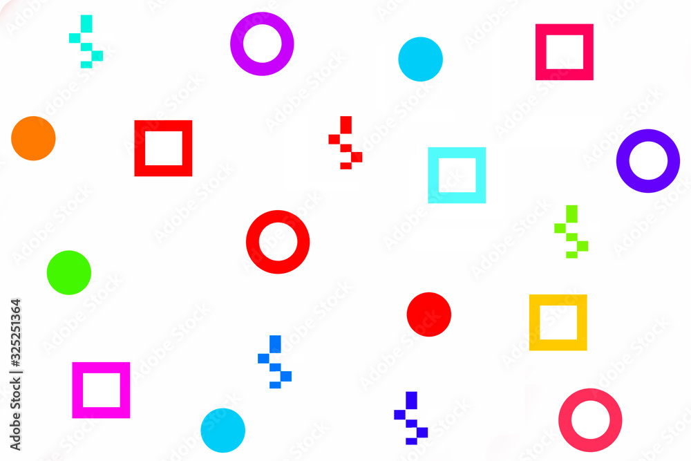 geometric fun pattern background geometric fun pattern background