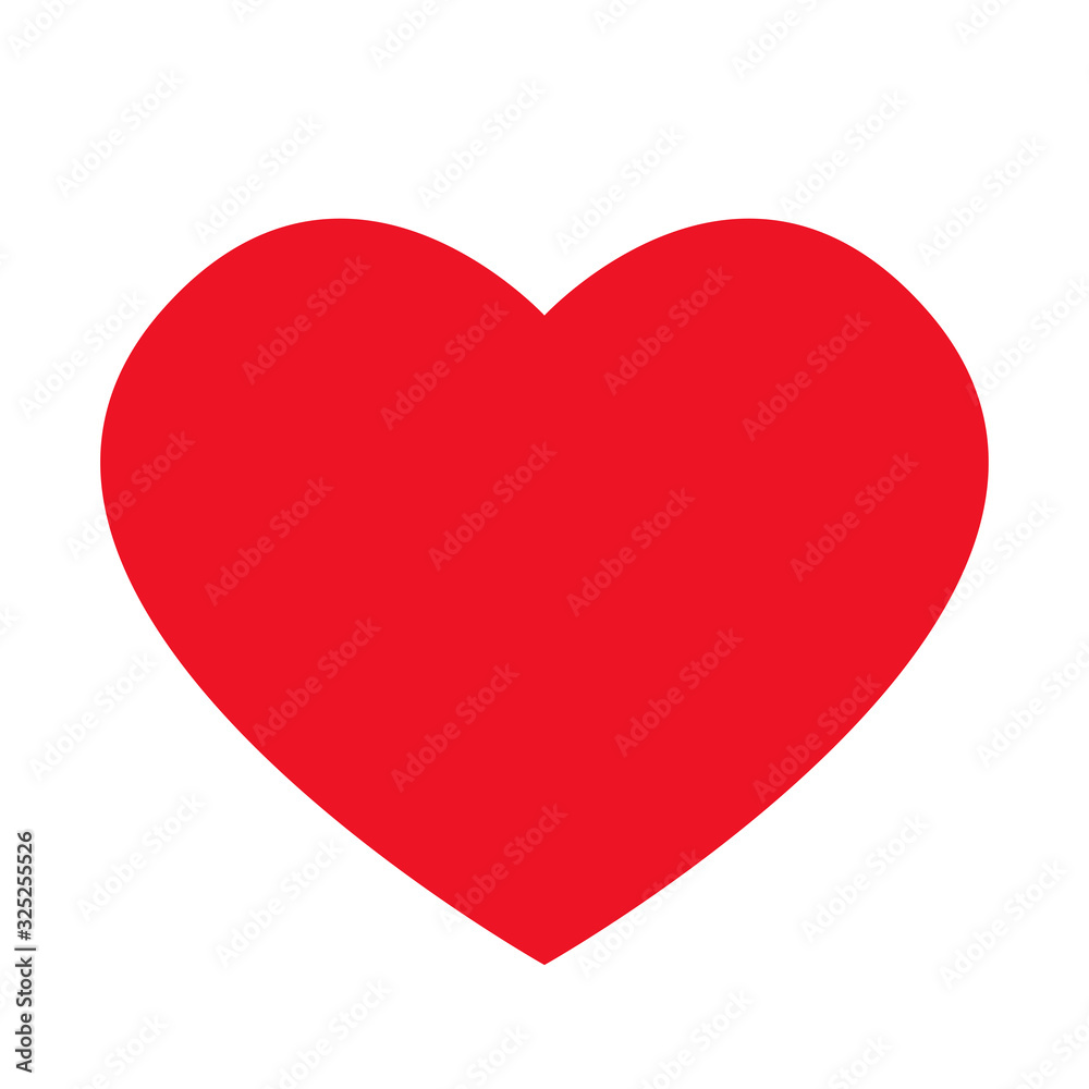 Heart Shape for love icon, vector design,Valentines Day