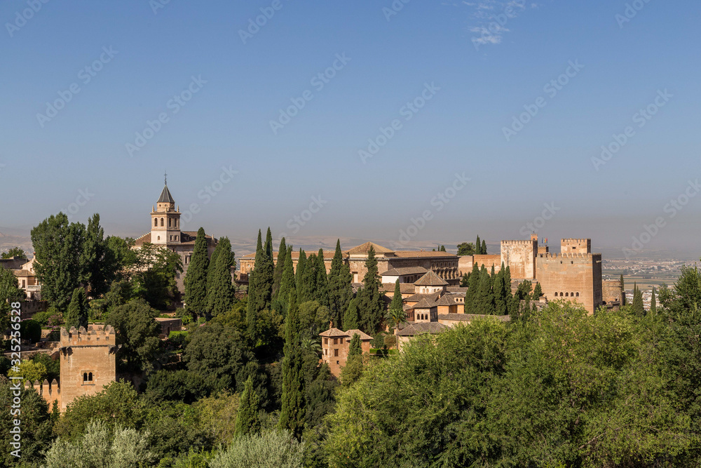 Landscapes of Alhambra Palace