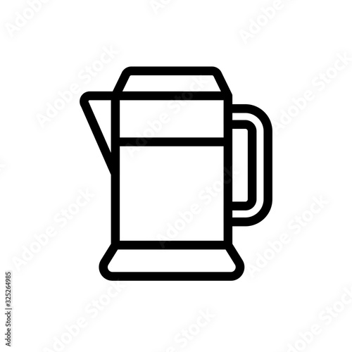 Electric Kettle line icon