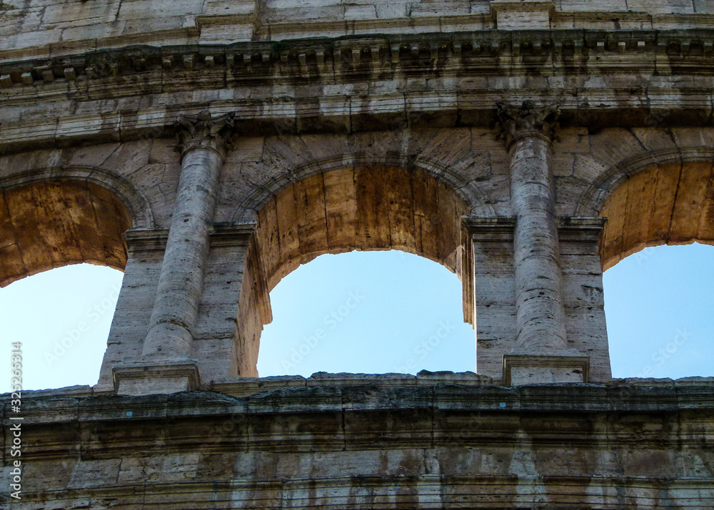 view of an arch