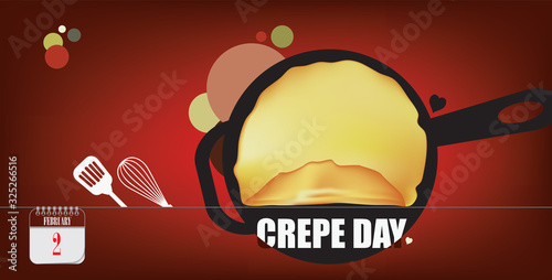 Postcard Crepe Day