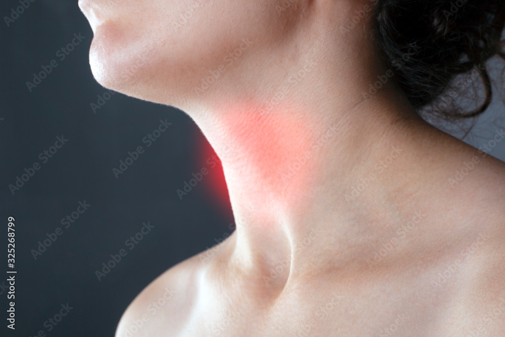 sore throat allergy flu cold angina. inflamed lymph nodes sore throat allergy flu cold angina. inflamed lymph nodes