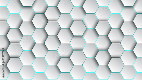 pattern hexagon background abstract