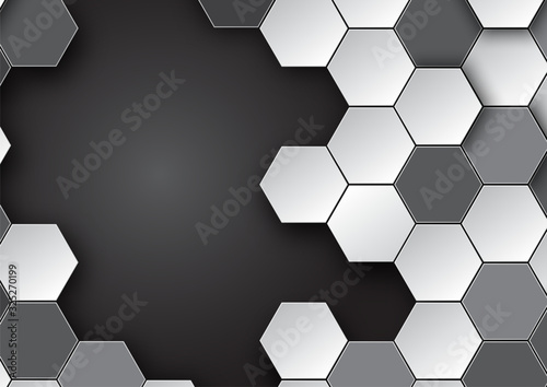 pattern hexagon background abstract