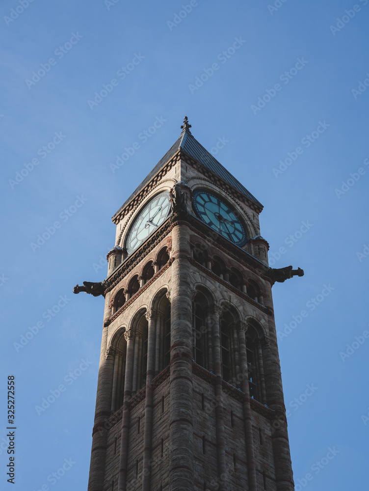 old clock tower in toronto