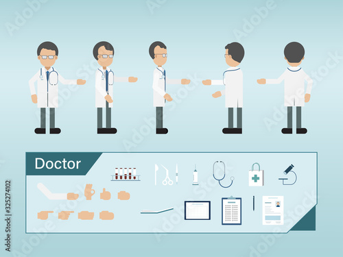 Set of doctors